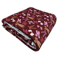 Darling Bows Fuzzy Bamboo Blanket