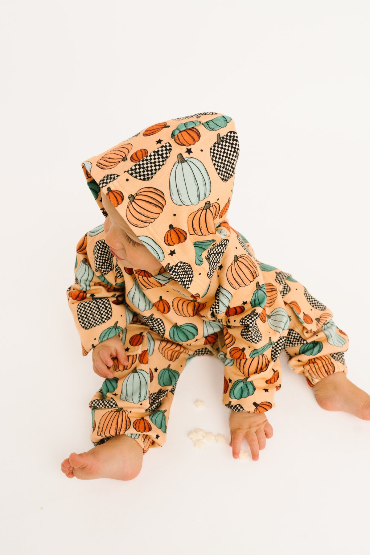 Falling For Pumpkins Cargo Hoodie Set