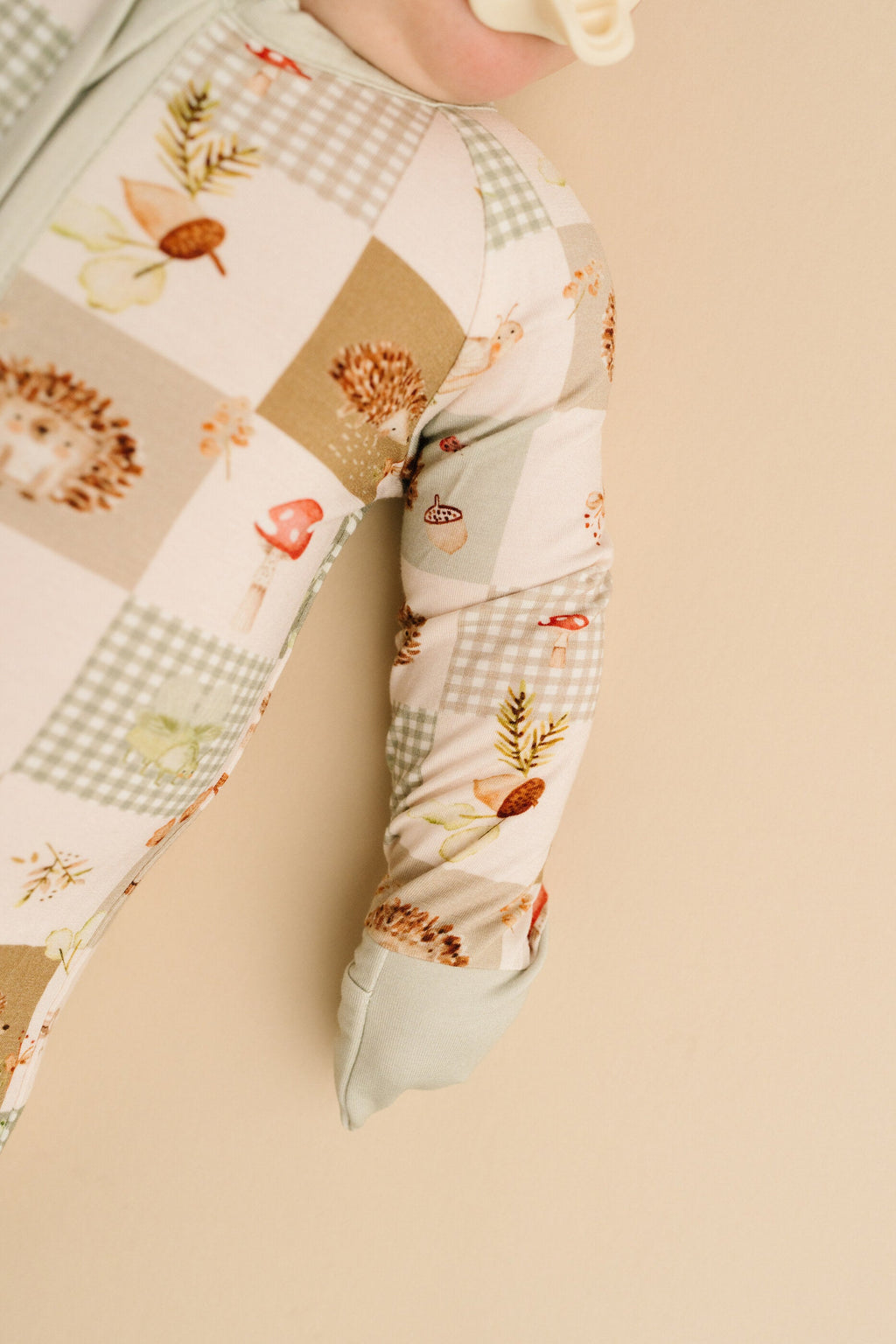 Hedgehog Patchwork Bamboo Sleeper