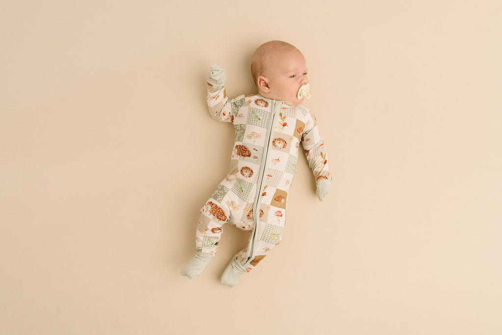 Hedgehog Patchwork Bamboo Sleeper