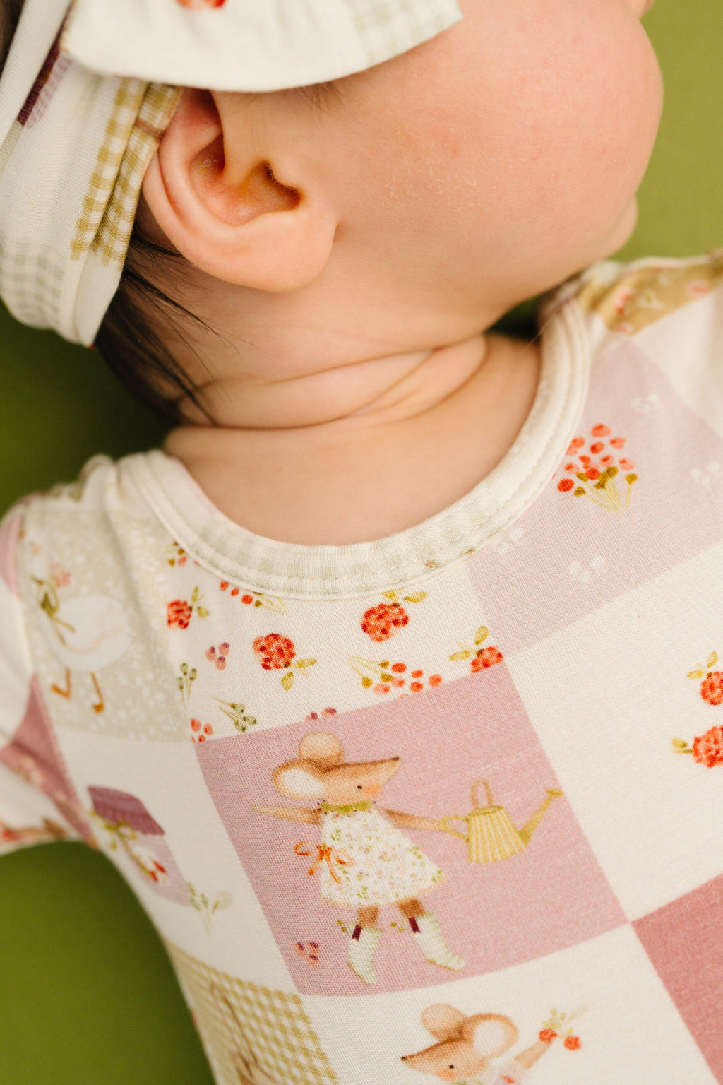Storybook Picnic Bodysuit Bamboo Dress