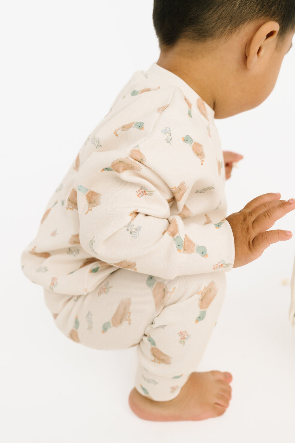 Little Mallard Duck Crewneck Set