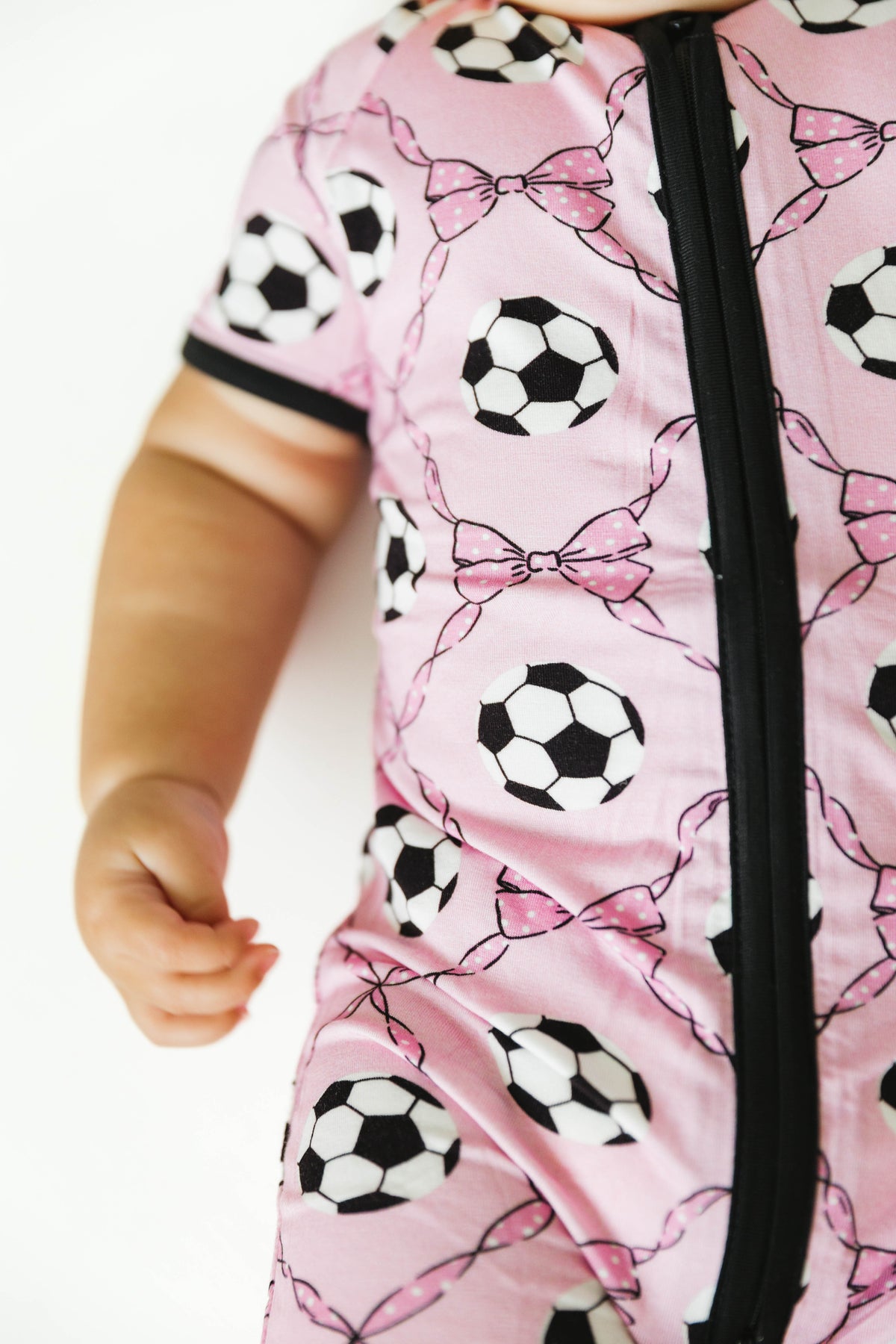 Sweet Soccer Bamboo Short Romper
